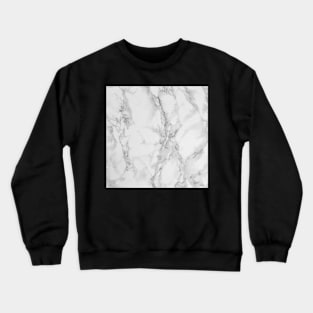 Grey Marble Pattern Crewneck Sweatshirt